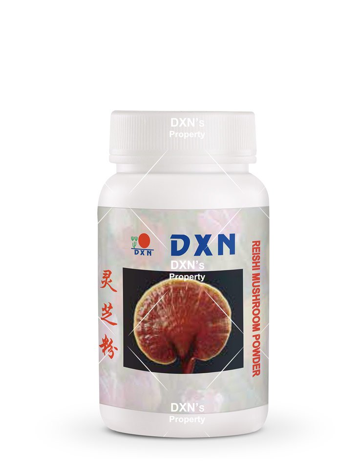 Reishi Mushroom polvere 22g DXN Italia integratore naturale Ganoderma benefici prezzo Italia