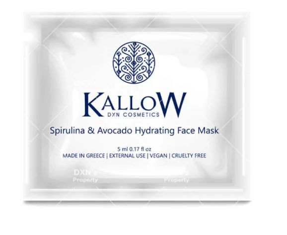 Maschera Viso Idratante con Spirulina e Avocado TESTER DXN Italia benefici pelle prezzo Italia